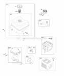 Part Location Diagram of 707919 Briggs and Stratton Nut